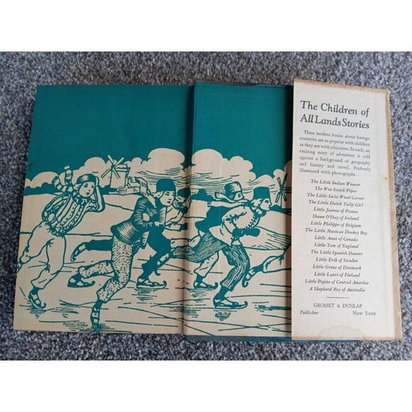 Hans Brinker or the Silver Skates (A Story of Life in Holland) With Dust Jacket - Picture 10 of 13